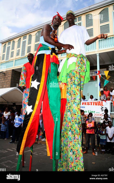 Stilt Walker for Hire at a kids birthday party in Nairobi