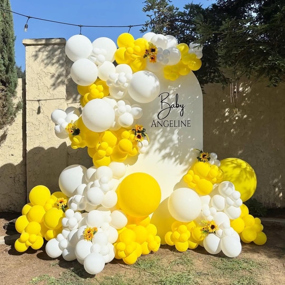 Birthday-Themed Luxe Doorway Balloon Arch & Pedestal Cake Stand for Hire for a kids birthday party in Nairobi - view 4