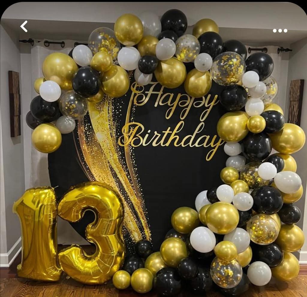 Luxe Round Board Balloon Arch and Pedestal Cake Stand with Themed Balloons Decor for Hire for a kids birthday party in Nairobi - view 3