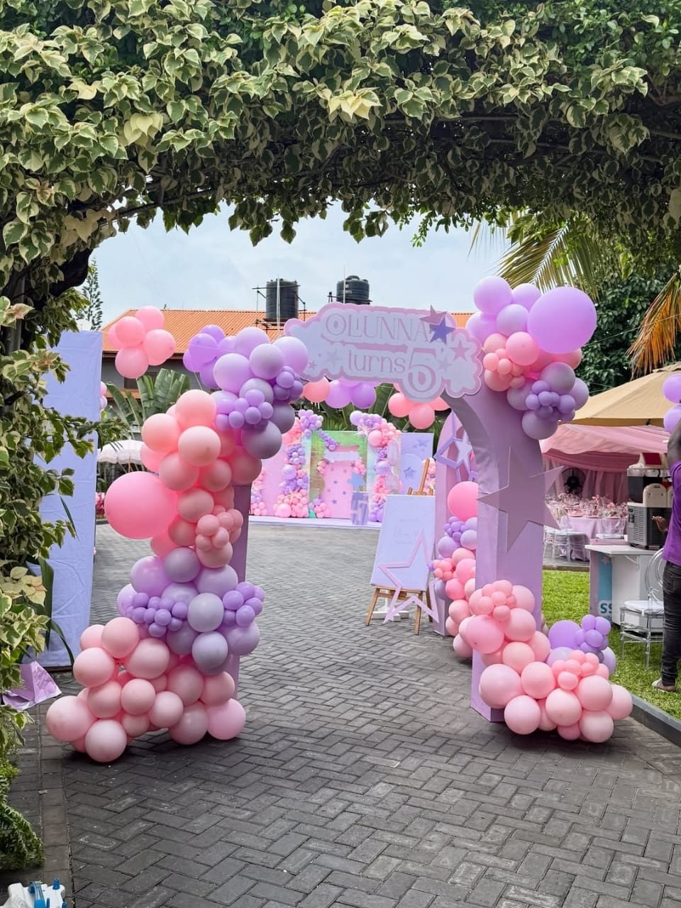 Themed Balloon Entrance Arch for Hire — Birthdays & Home Events for a kids birthday party in Nairobi - view 4