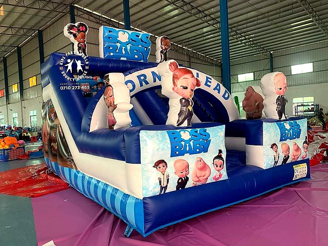 Boss Baby Themed Bouncing Castle for Hire for hire at kids birthday party in Nairobi