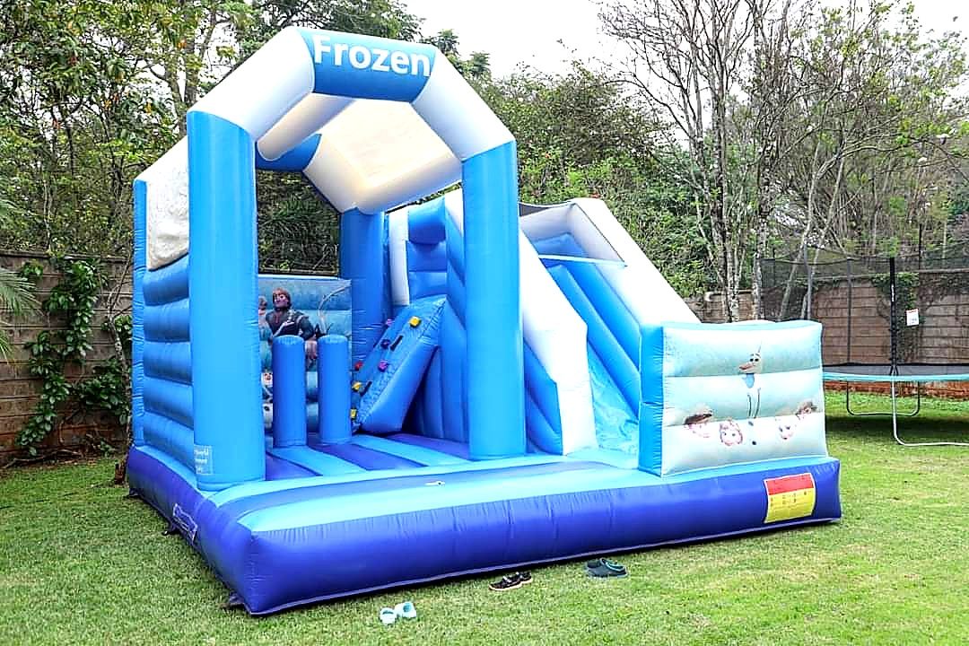 Elsa and Anna Themed Play House for Hire for hire at kids birthday party in Nairobi - view 2