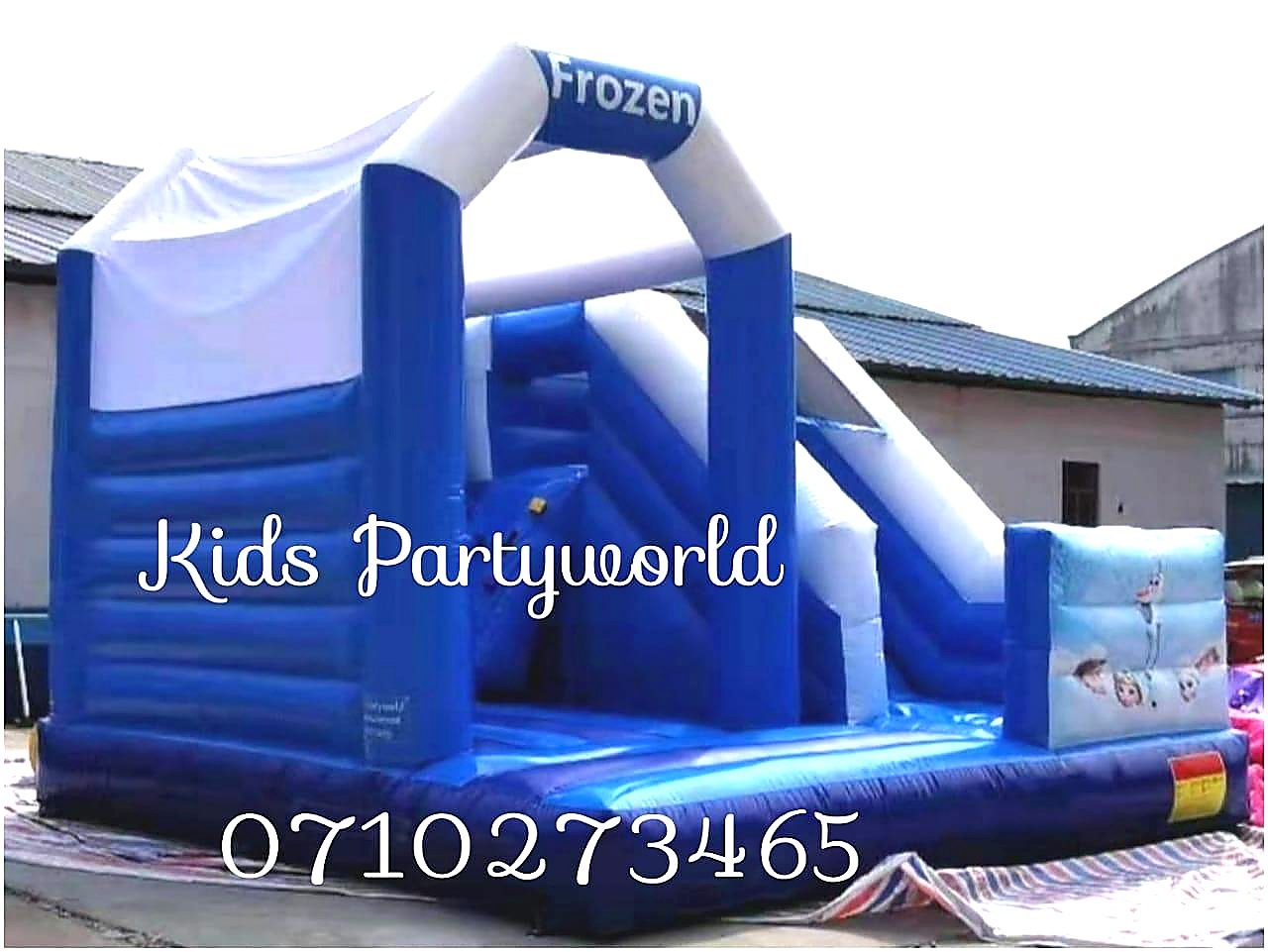 Elsa and Anna Themed Play House for Hire for hire at kids birthday party in Nairobi - view 4