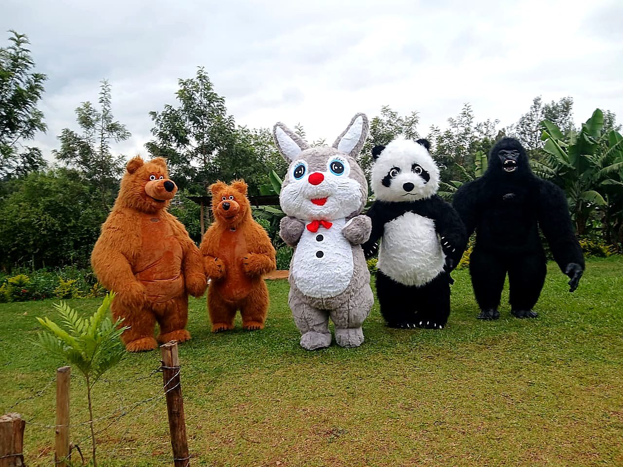 Mascots for Hire for hire at kids birthday party in Nairobi - view 2
