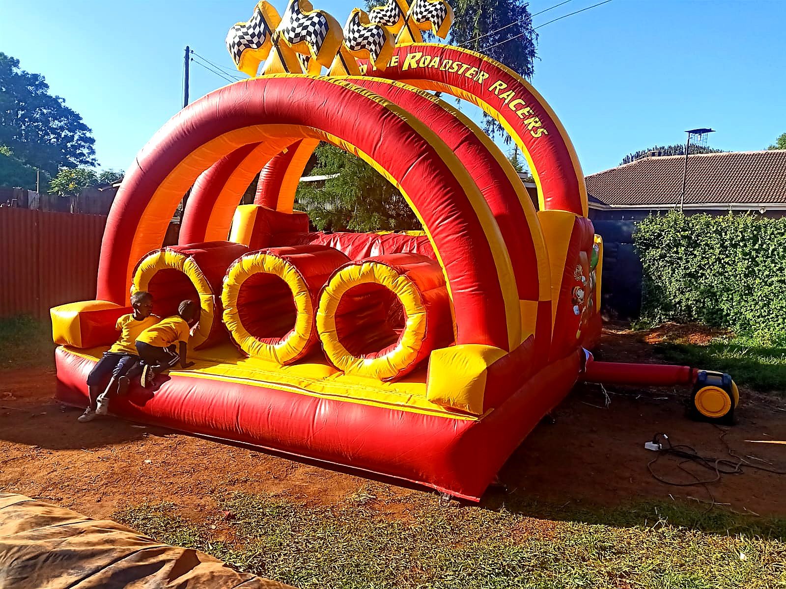 Mickey and the Roadster Racers for Hire for hire at kids birthday party in Nairobi - view 2
