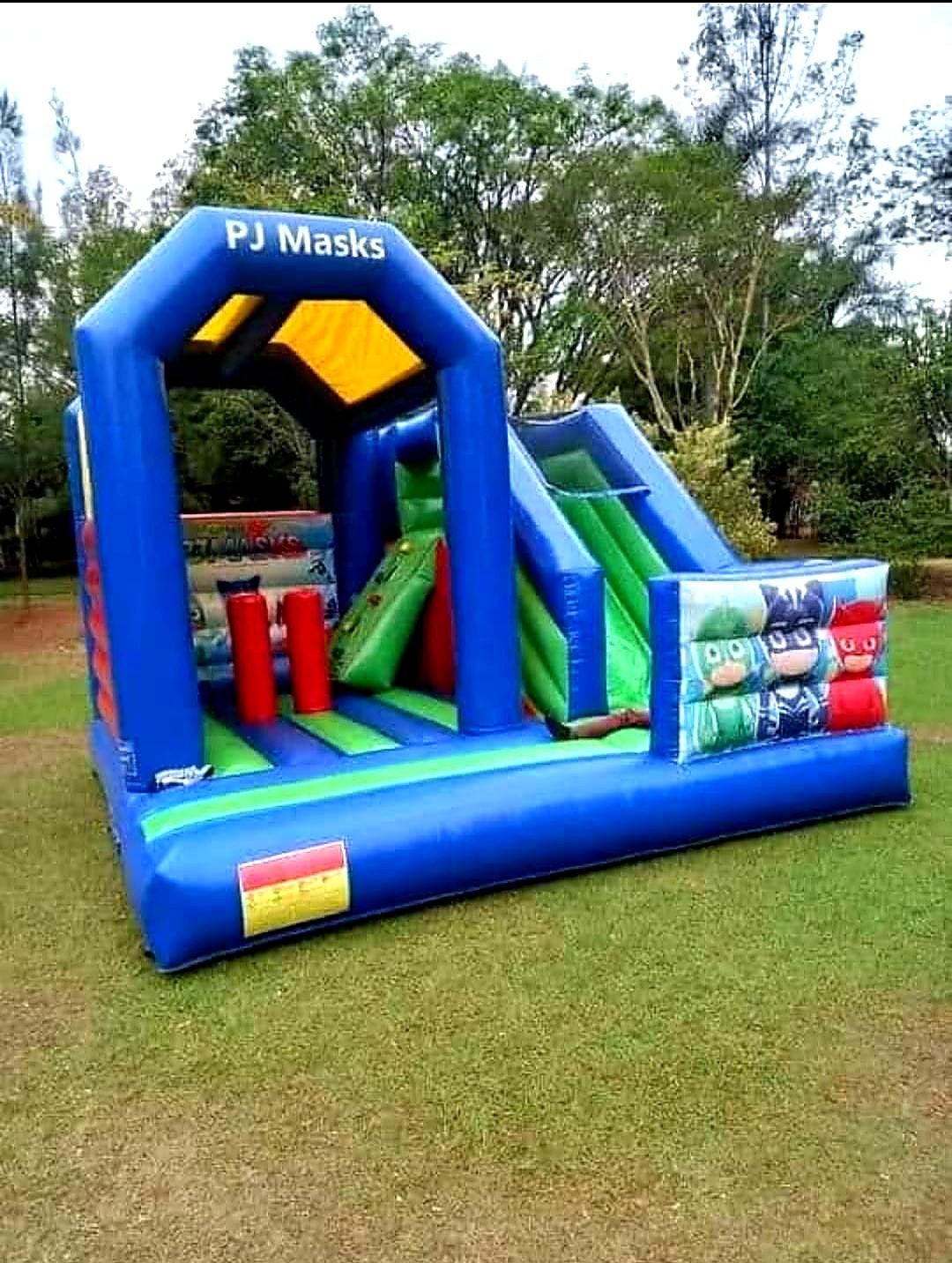 PJ Mask Moonwalk Bounce House for Hire for hire at kids birthday party in Nairobi