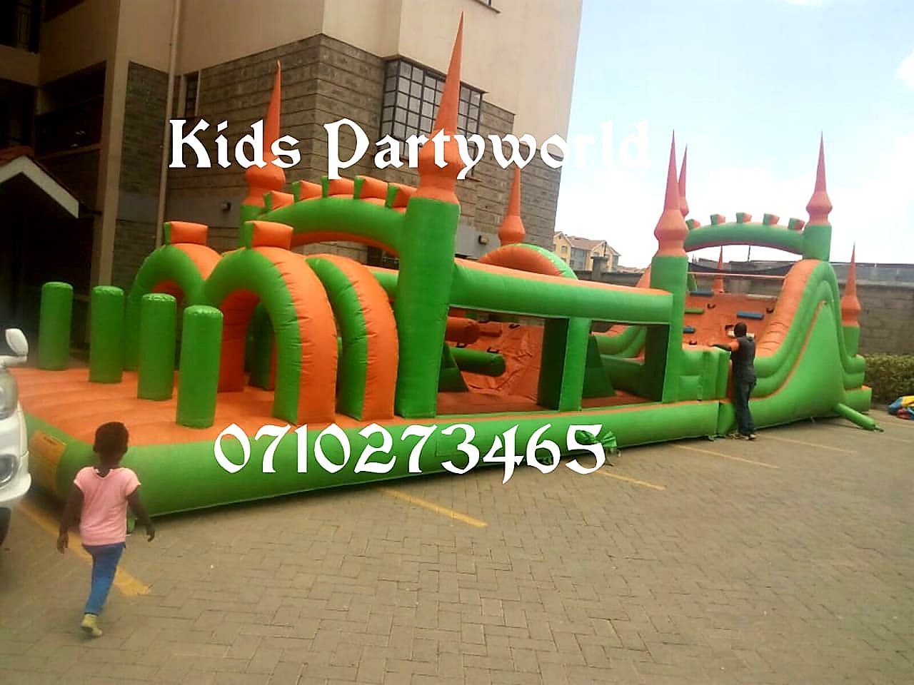 Combo Bounce Castle (TikTok Theme) for Hire for hire at kids birthday party in Nairobi - view 2