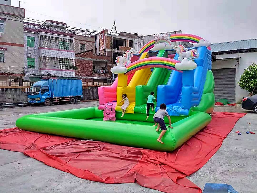 Water Slide Bouncing Castle for Hire for hire at kids birthday party in Nairobi - view 2