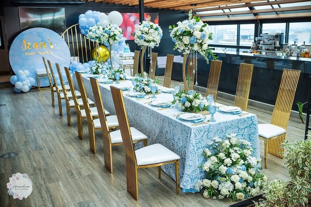 Adults High Back Chairs for Hire for a kids birthday party in Nairobi