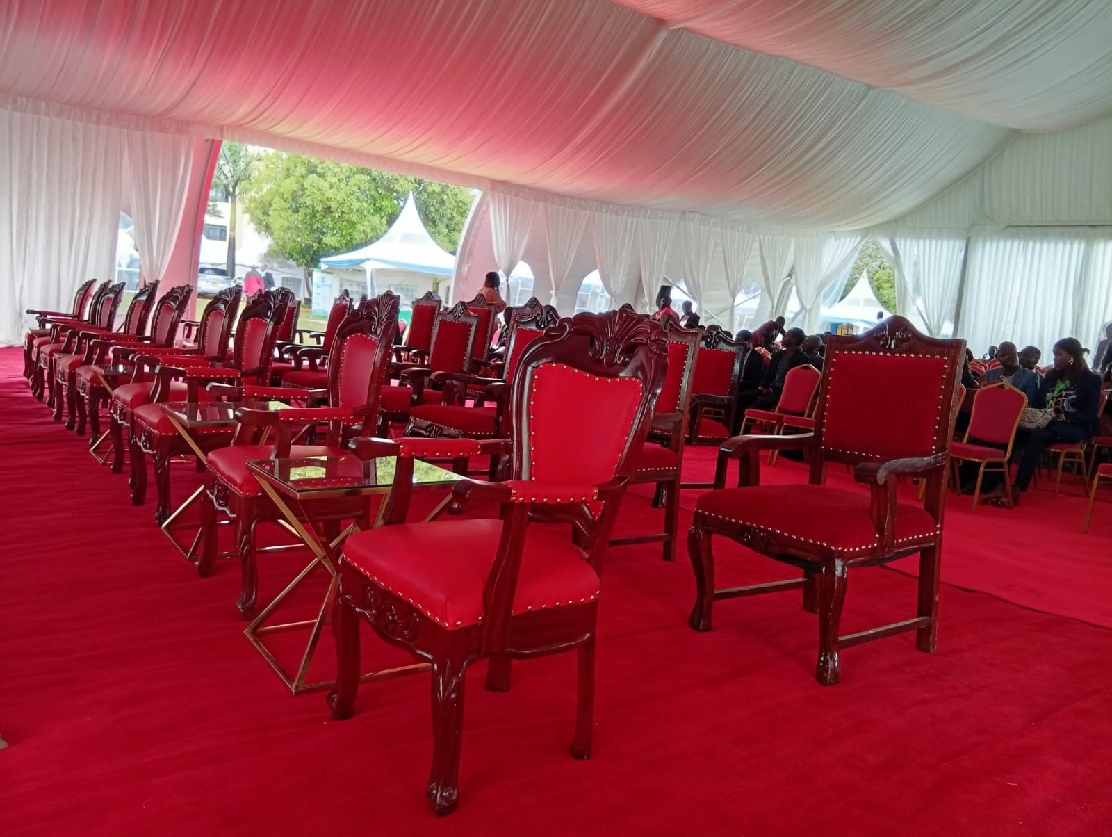 Executive Chairs for Hire for a kids birthday party in Nairobi - view 2