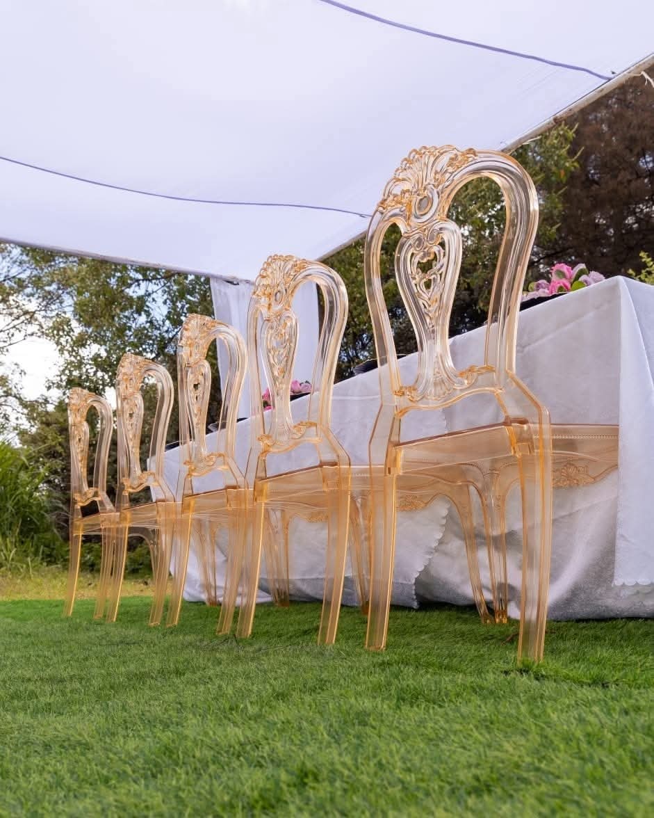 Gold Ghost Chairs for Hire for a kids birthday party in Nairobi - view 6