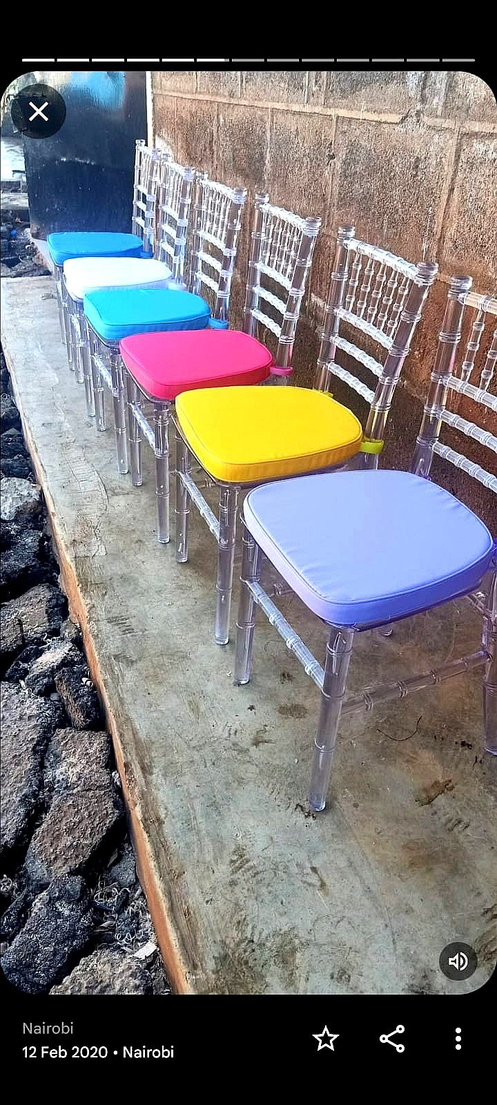 Kids Chiavari Chairs for Hire for a kids birthday party in Nairobi - view 19