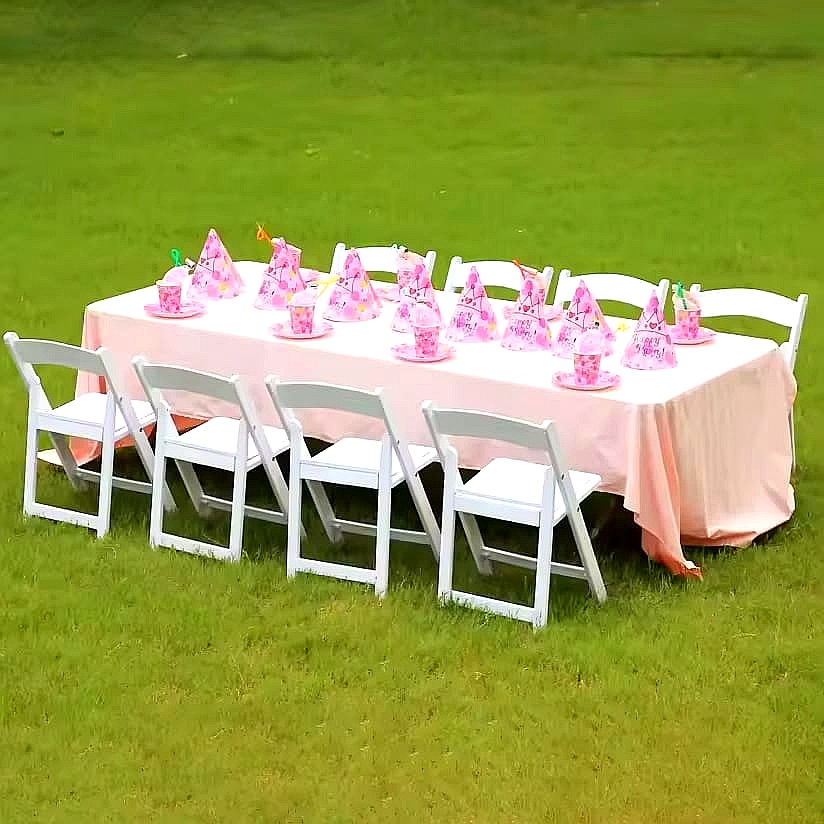 Kids Foldable Chairs for Hire for a kids birthday party in Nairobi - view 2