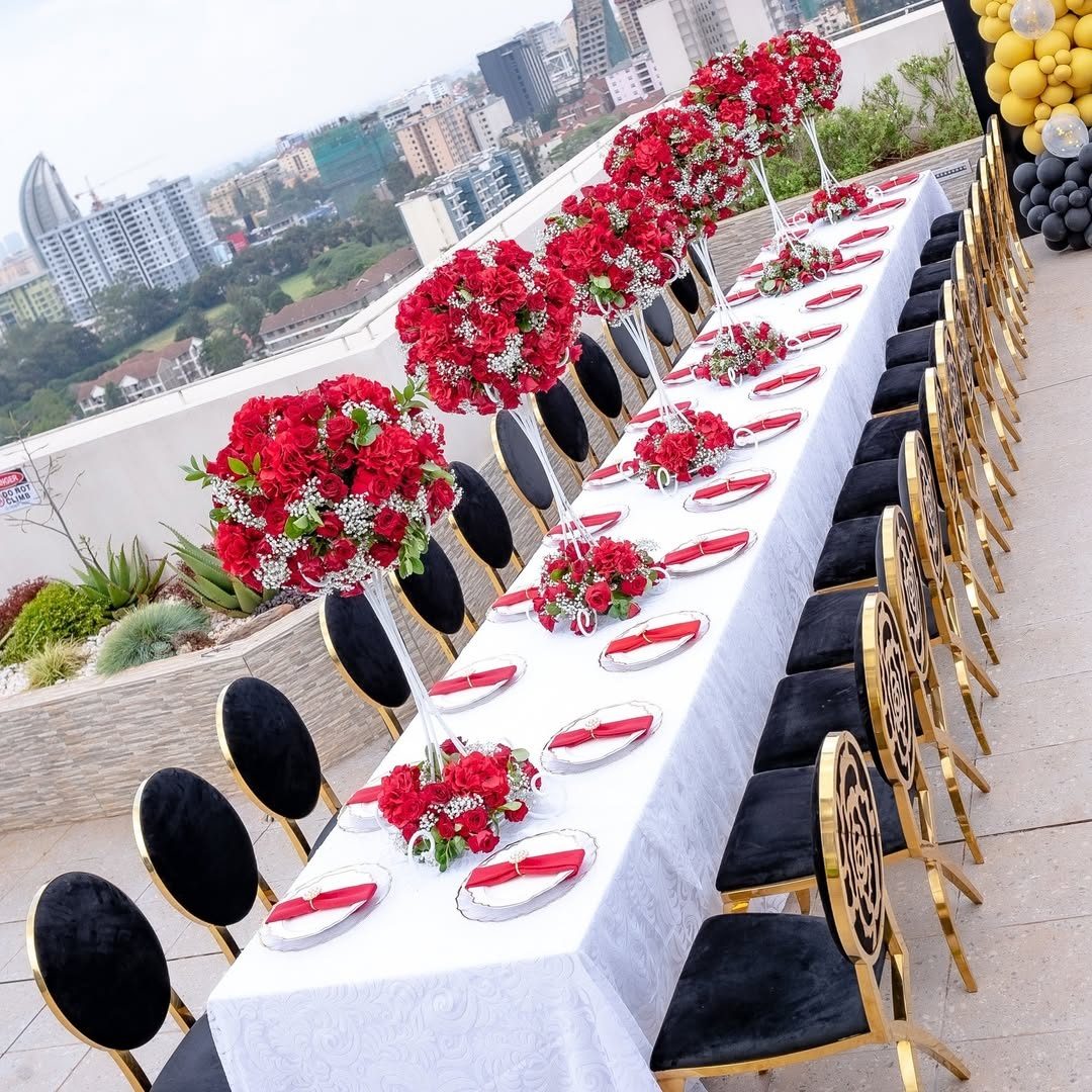 Luxury Ella Chairs for Hire for a kids birthday party in Nairobi - view 2