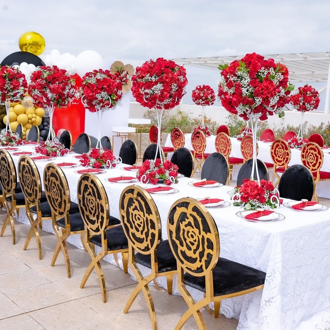 Luxury Ella Chairs for Hire for a kids birthday party in Nairobi - view 3