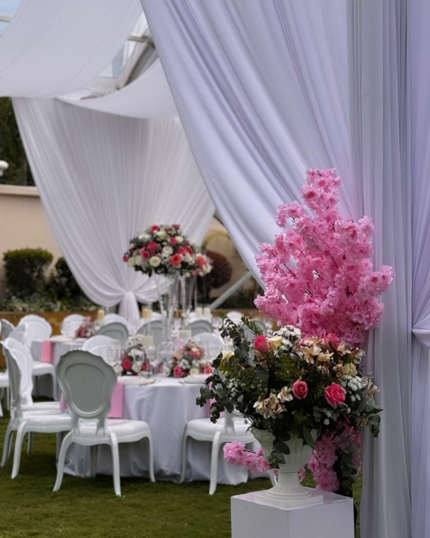 Luxury Vogue Chairs (White) for Hire for a kids birthday party in Nairobi - view 5
