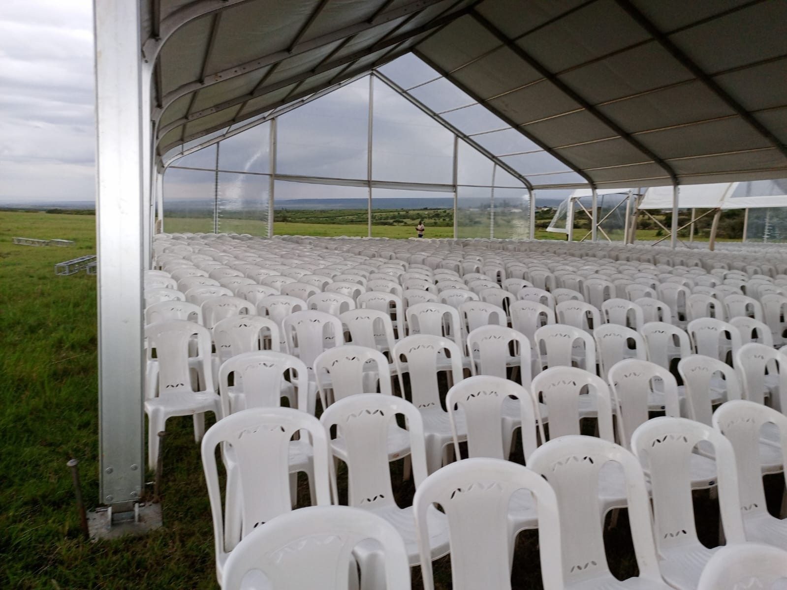 Plastic Chairs (Undressed) for Hire for a kids birthday party in Nairobi - view 2