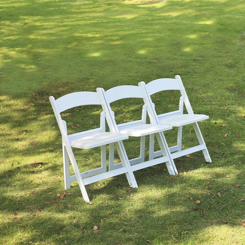 White Foldable Chairs for Hire for a kids birthday party in Nairobi
