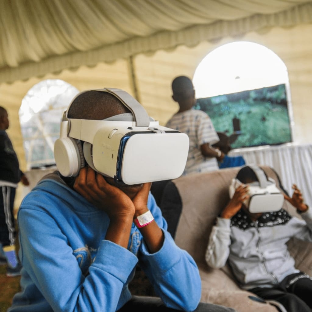 Virtual Reality Game for Hire for a kids birthday party in Nairobi
