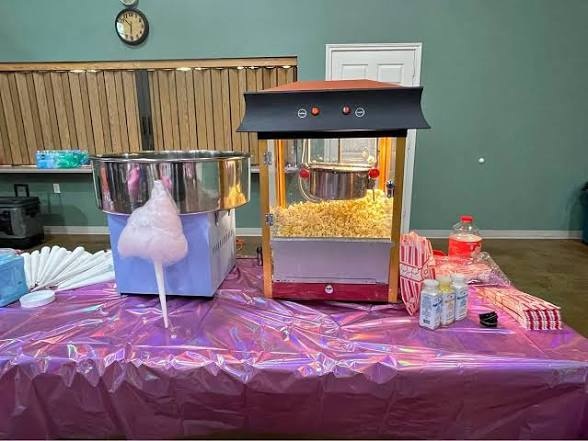 Caramel Popcorn Machine for Hire for a kids birthday party in Nairobi