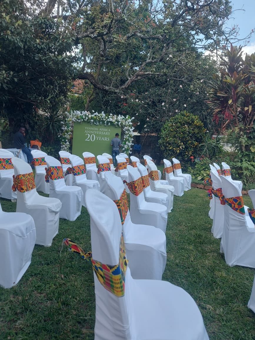 African Themed Dressed Chairs for Hire for a kids birthday party in Nairobi - view 3