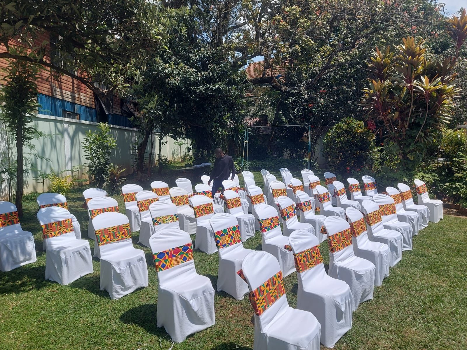 African Themed Dressed Chairs for Hire for a kids birthday party in Nairobi - view 6