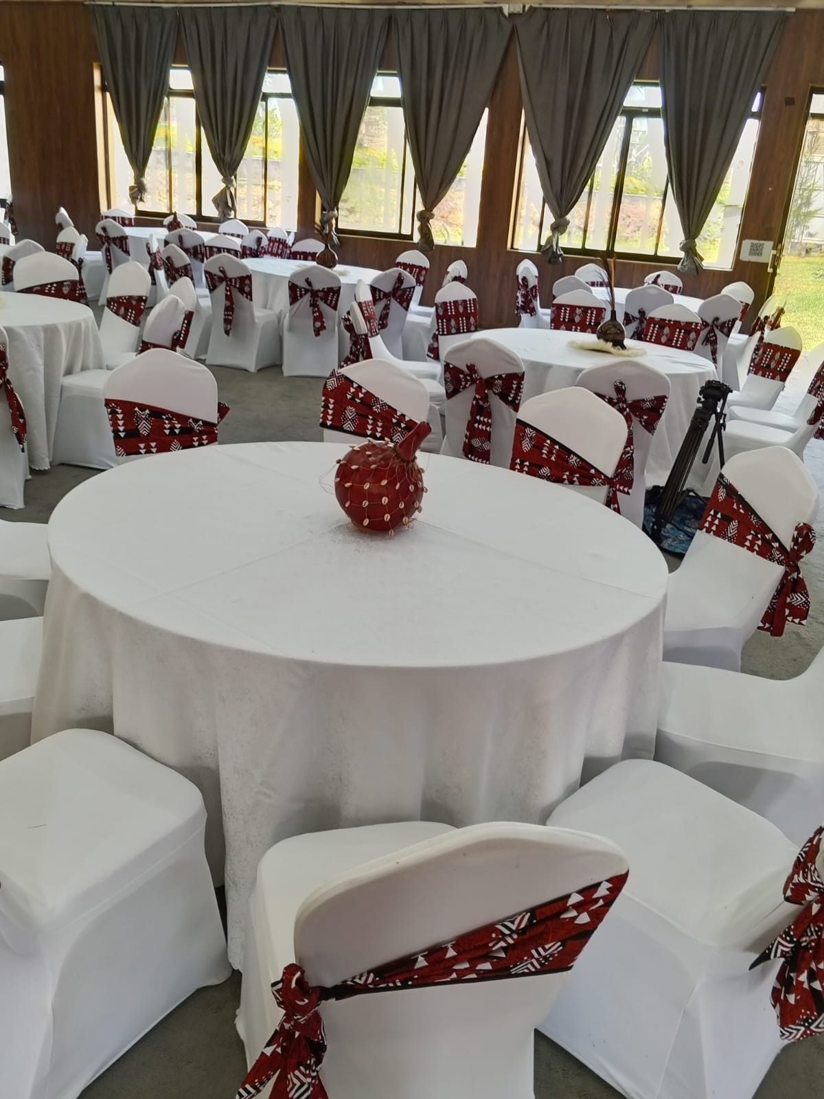 African Themed Dressed Chairs for Hire for a kids birthday party in Nairobi