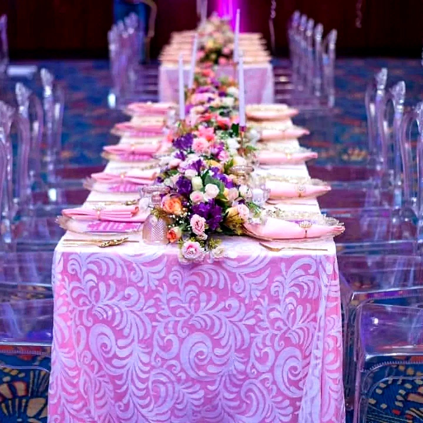 Clear Ghost Chairs for Hire for a kids birthday party in Nairobi - view 5