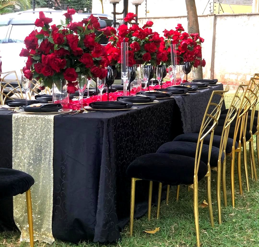 Dressed Wide Rectangular Table for Hire for a kids birthday party in Nairobi - view 3