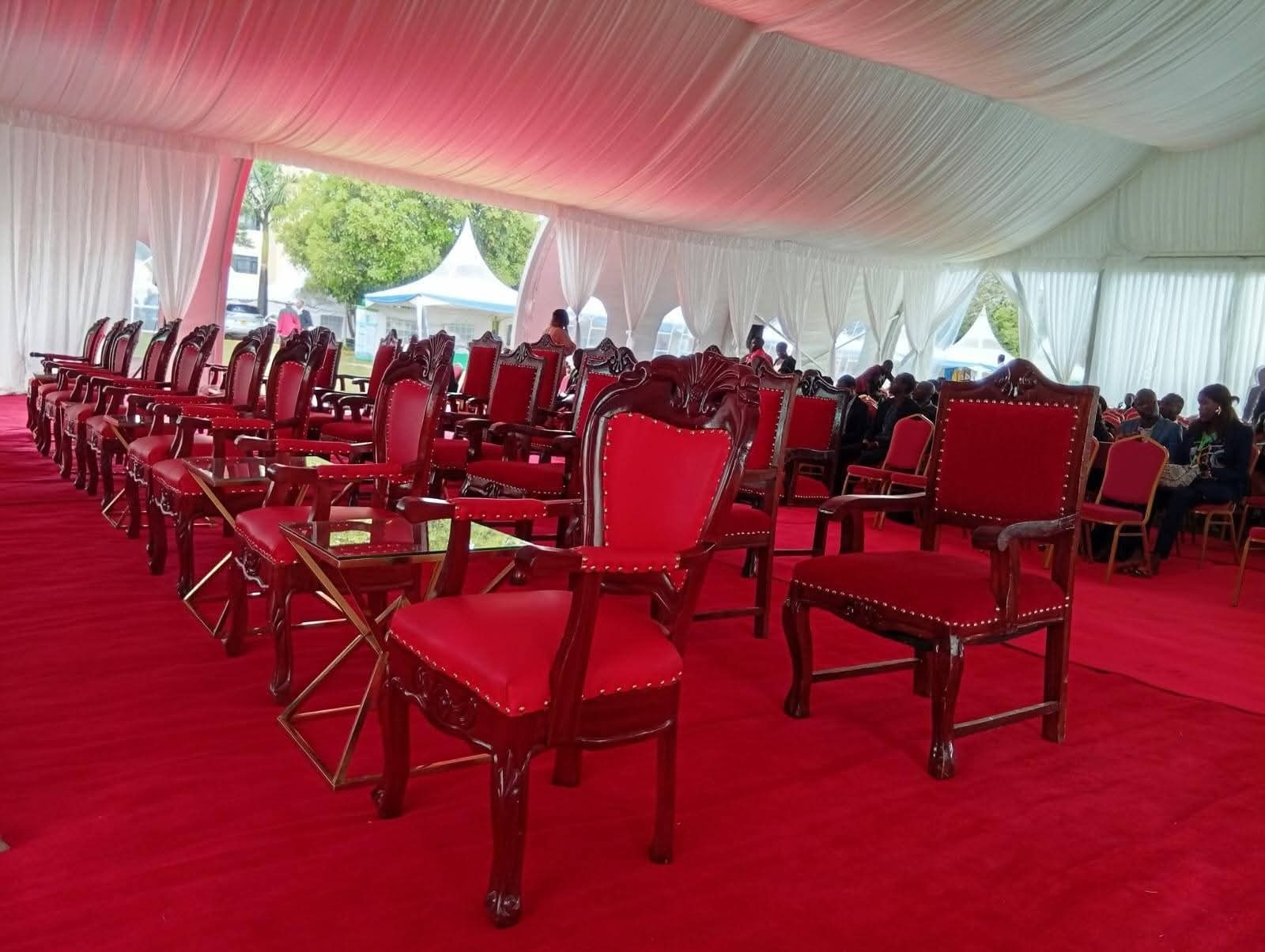 Executive Chairs for Hire for a kids birthday party in Nairobi - view 4