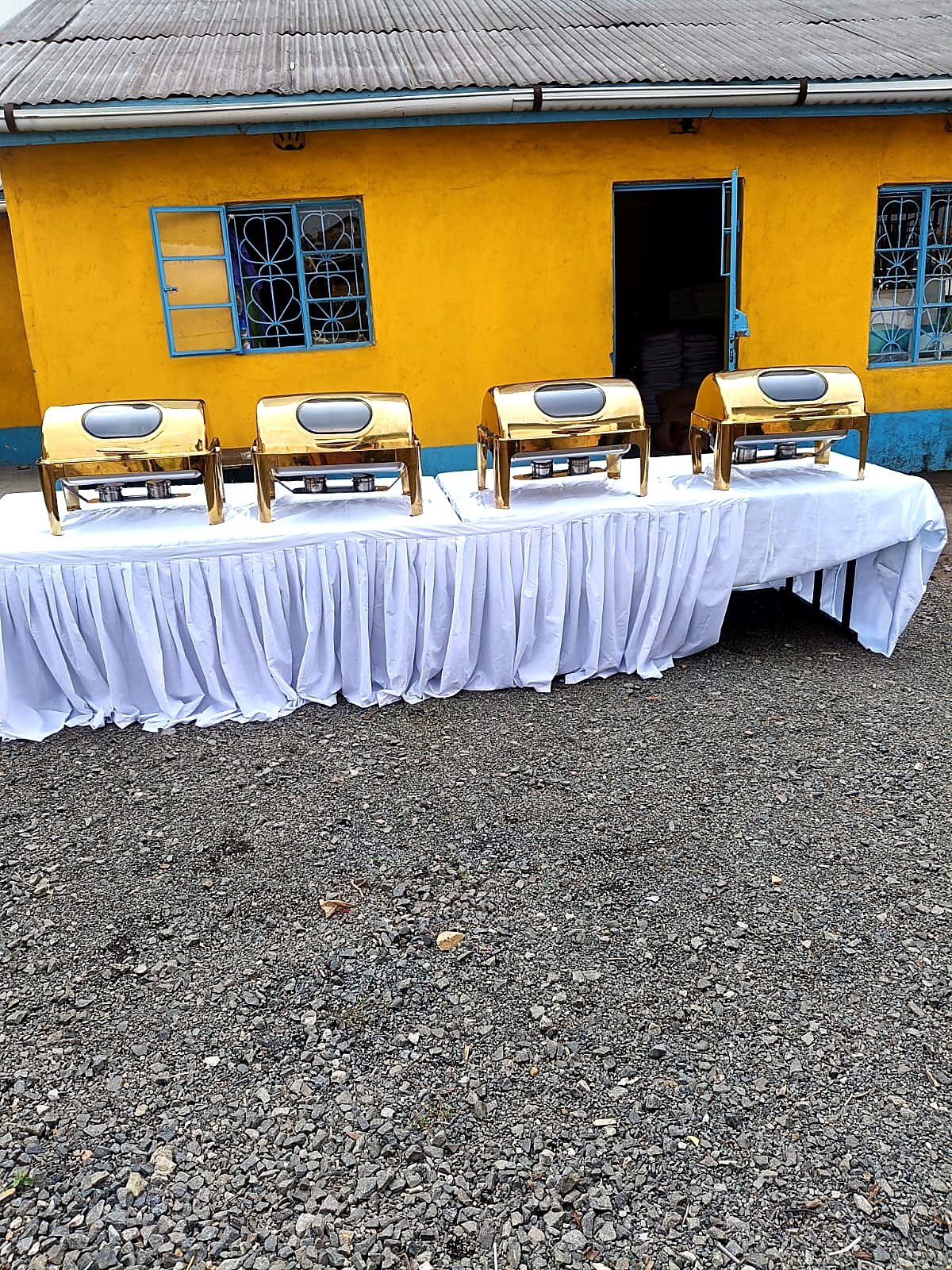 Food/Buffet Serving Table for Hire for a kids birthday party in Nairobi
