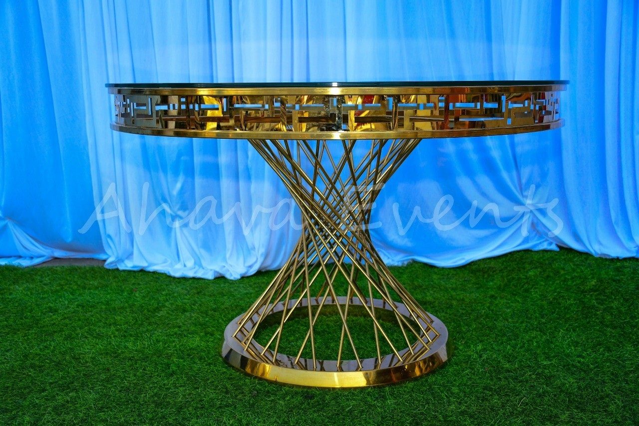 Glass Top Dining Table for Hire for a kids birthday party in Nairobi
