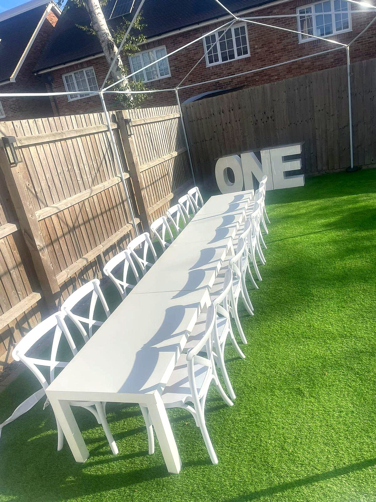 Kids Crossback Chairs for Hire for a kids birthday party in Nairobi - view 3