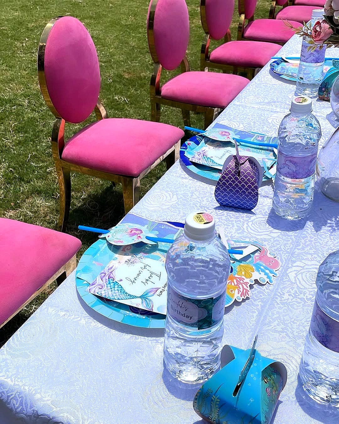 Kids Ella Chairs for Hire for a kids birthday party in Nairobi - view 2