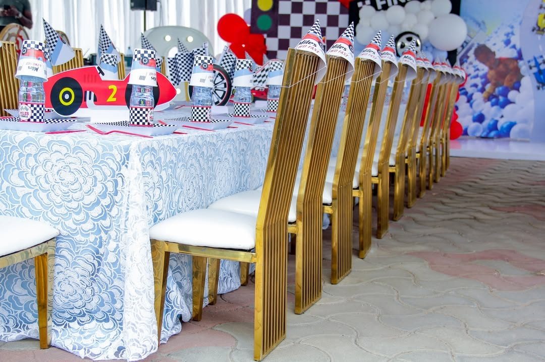Kids High Back Chairs for Hire for a kids birthday party in Nairobi - view 4