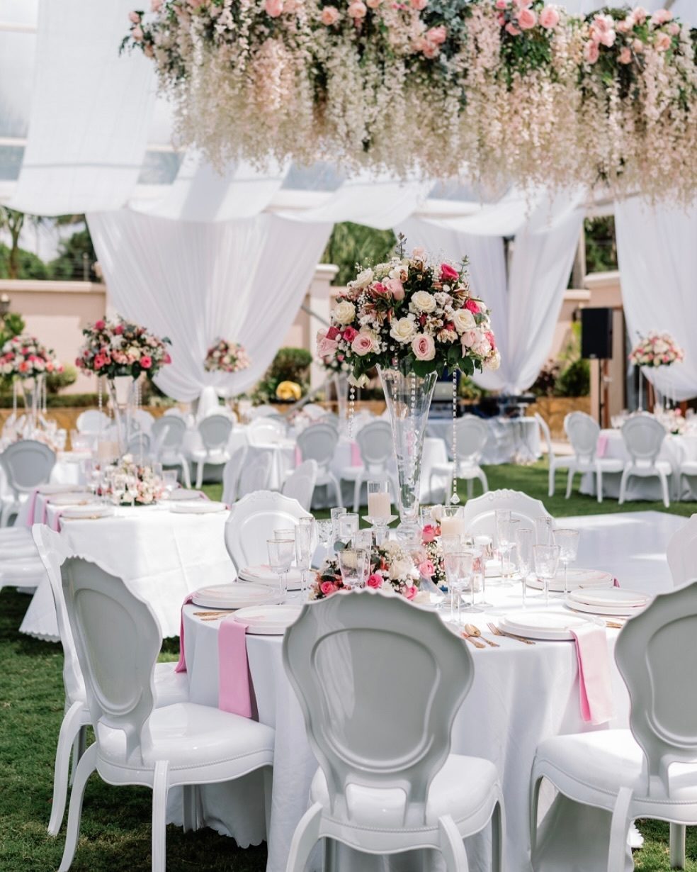 Luxury Vogue Chairs (White) for Hire for a kids birthday party in Nairobi - view 2