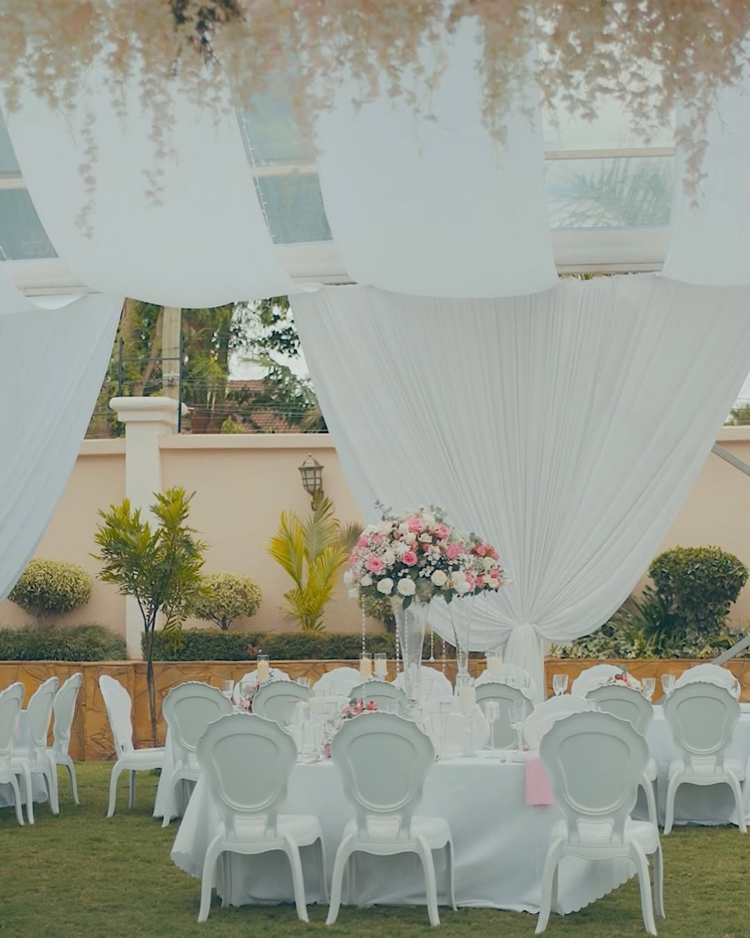 Luxury Vogue Chairs (White) for Hire for a kids birthday party in Nairobi - view 4