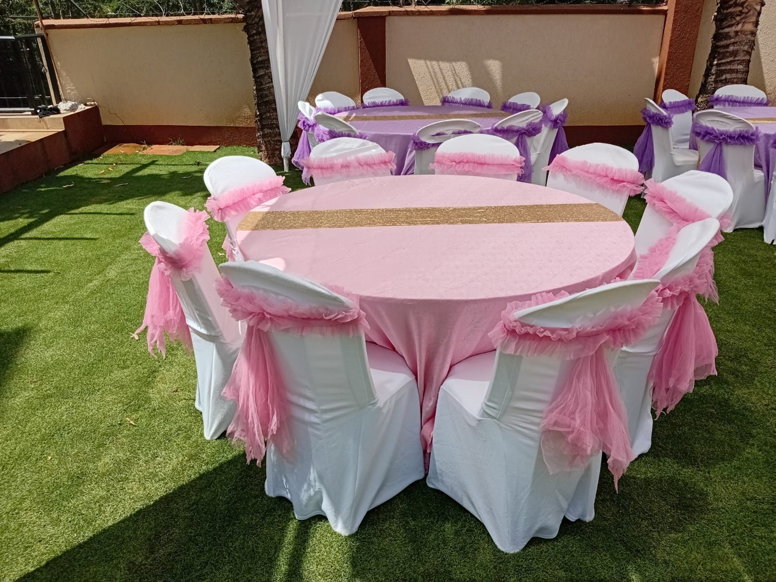 Dressed Plastic Kids Chair for a kids birthday party in Nairobi - view 4