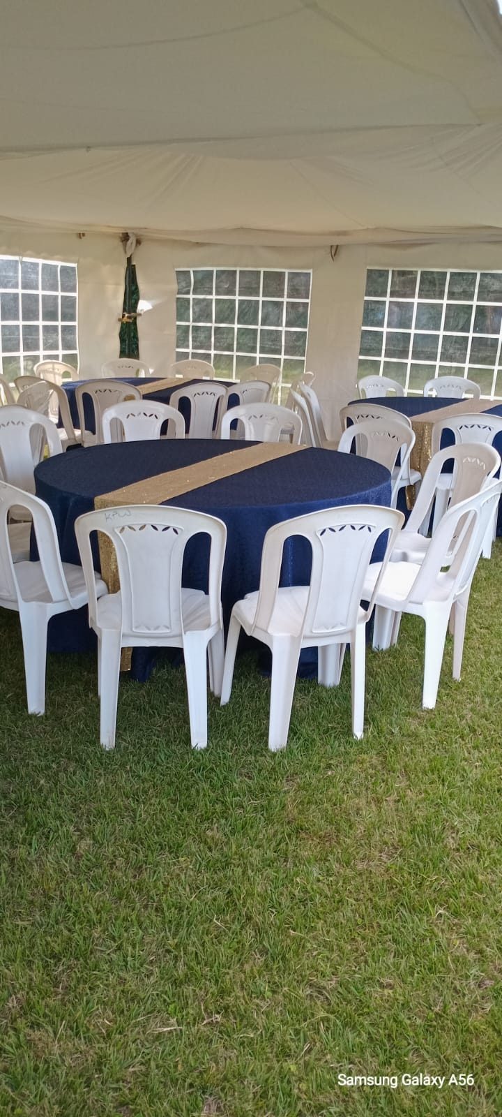 Plastic Chairs (Undressed) for Hire for a kids birthday party in Nairobi - view 4