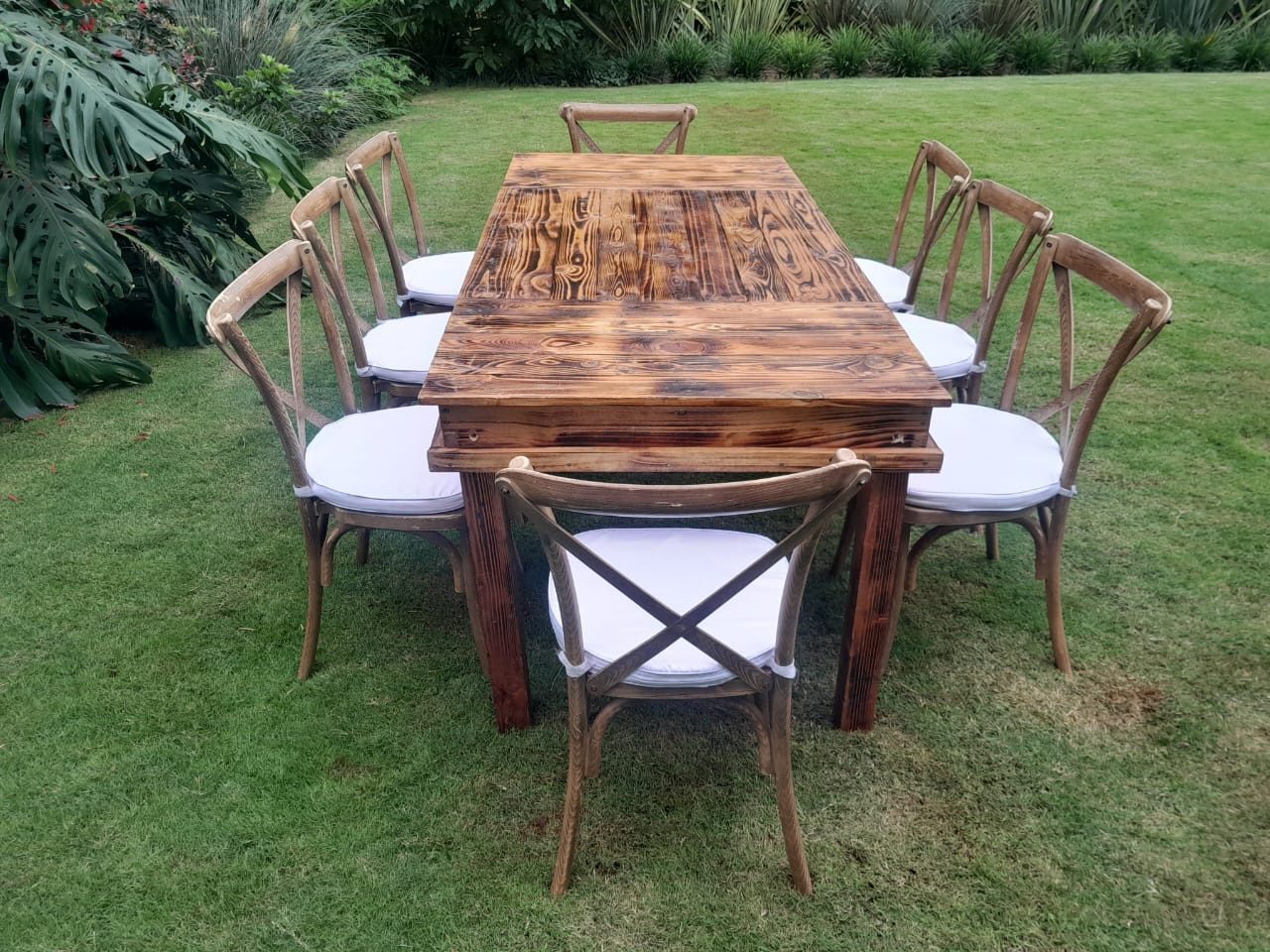 Rustic Elegant Table for Hire for a kids birthday party in Nairobi - view 2