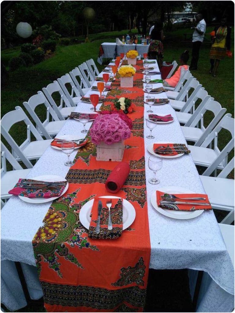 White Foldable Chairs for Hire for a kids birthday party in Nairobi - view 3