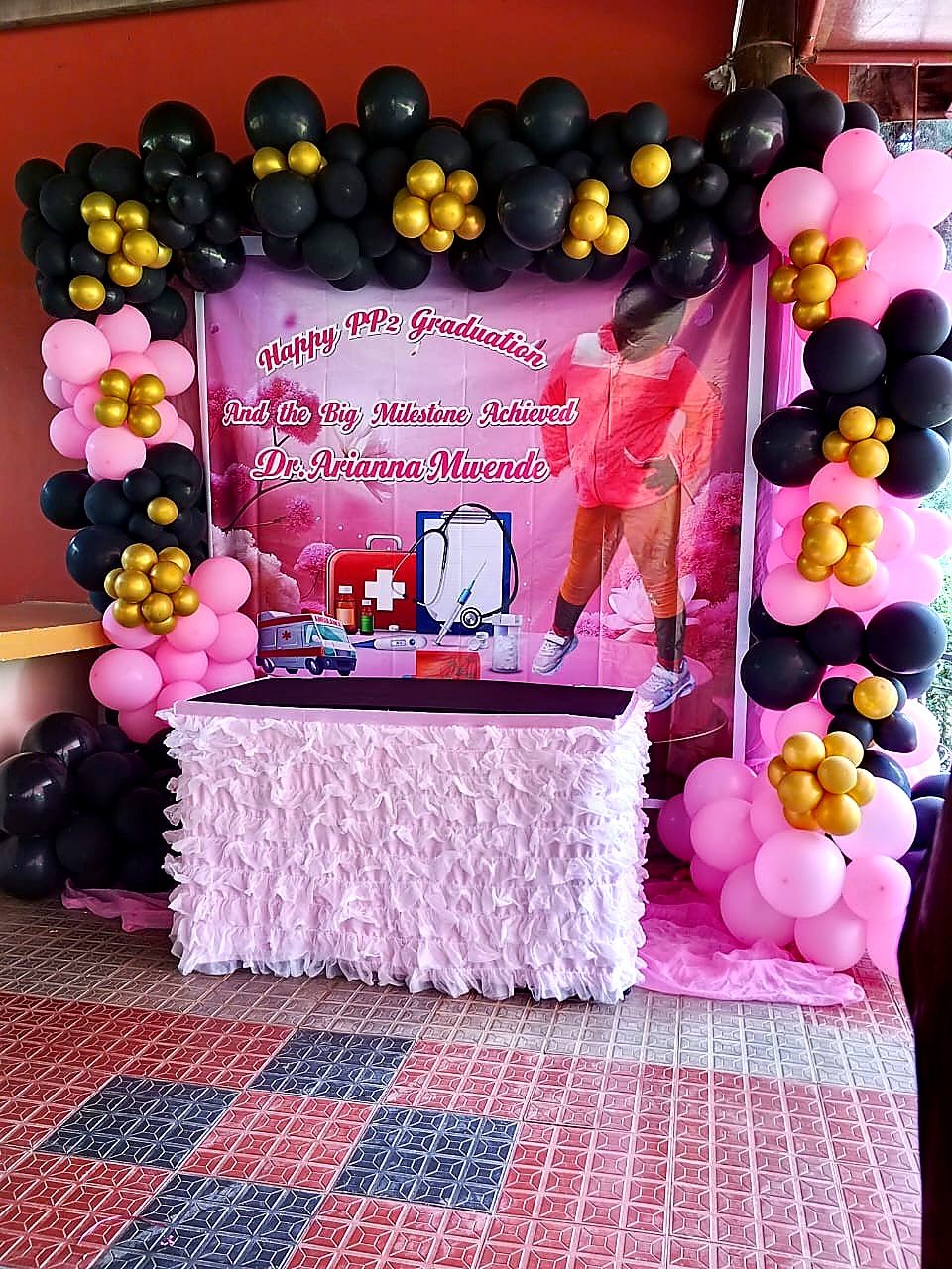 Cake Table for Hire for a kids birthday party in Nairobi