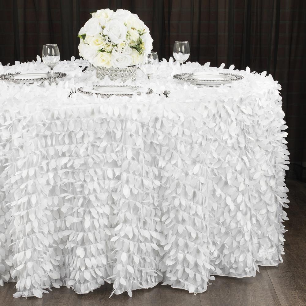 Dressed Round Table (Leaf Petal) for Hire for a kids birthday party in Nairobi - view 2
