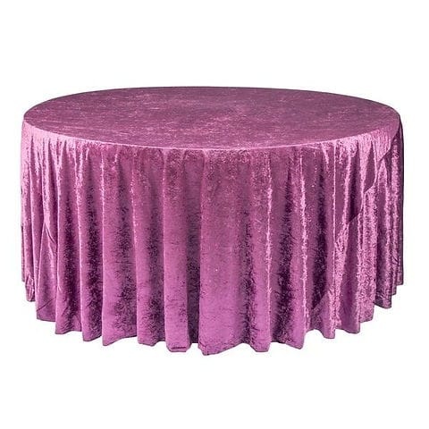 Dressed Round Table (Velvet) for Hire for a kids birthday party in Nairobi - view 2