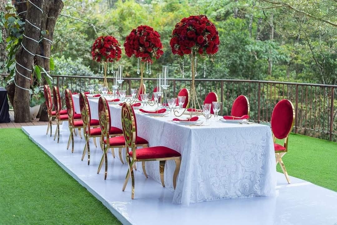 Dressed Wide Rectangular Table for Hire for a kids birthday party in Nairobi - view 4