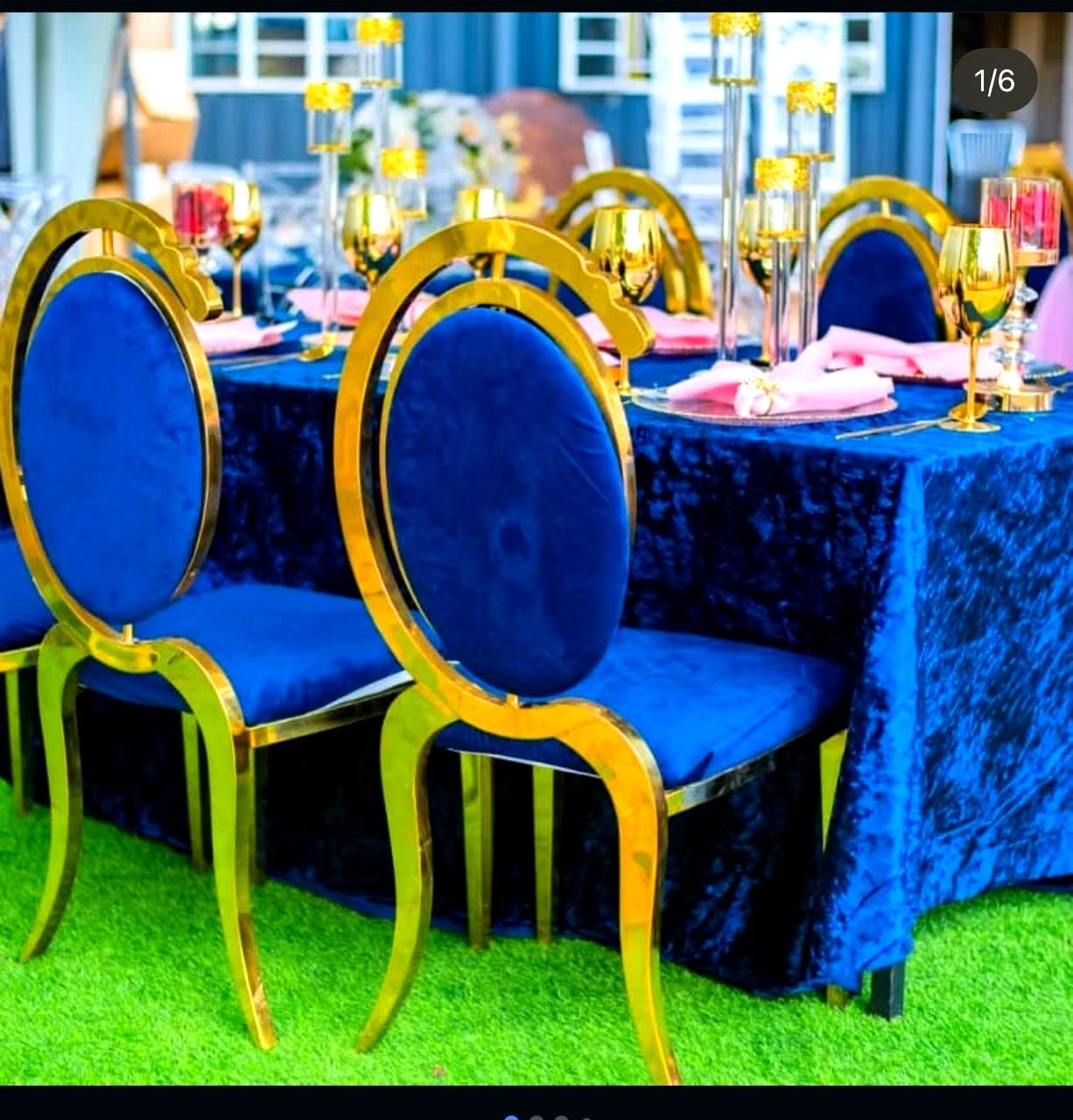 Dressed Wide Rectangular Table for Hire for a kids birthday party in Nairobi - view 5