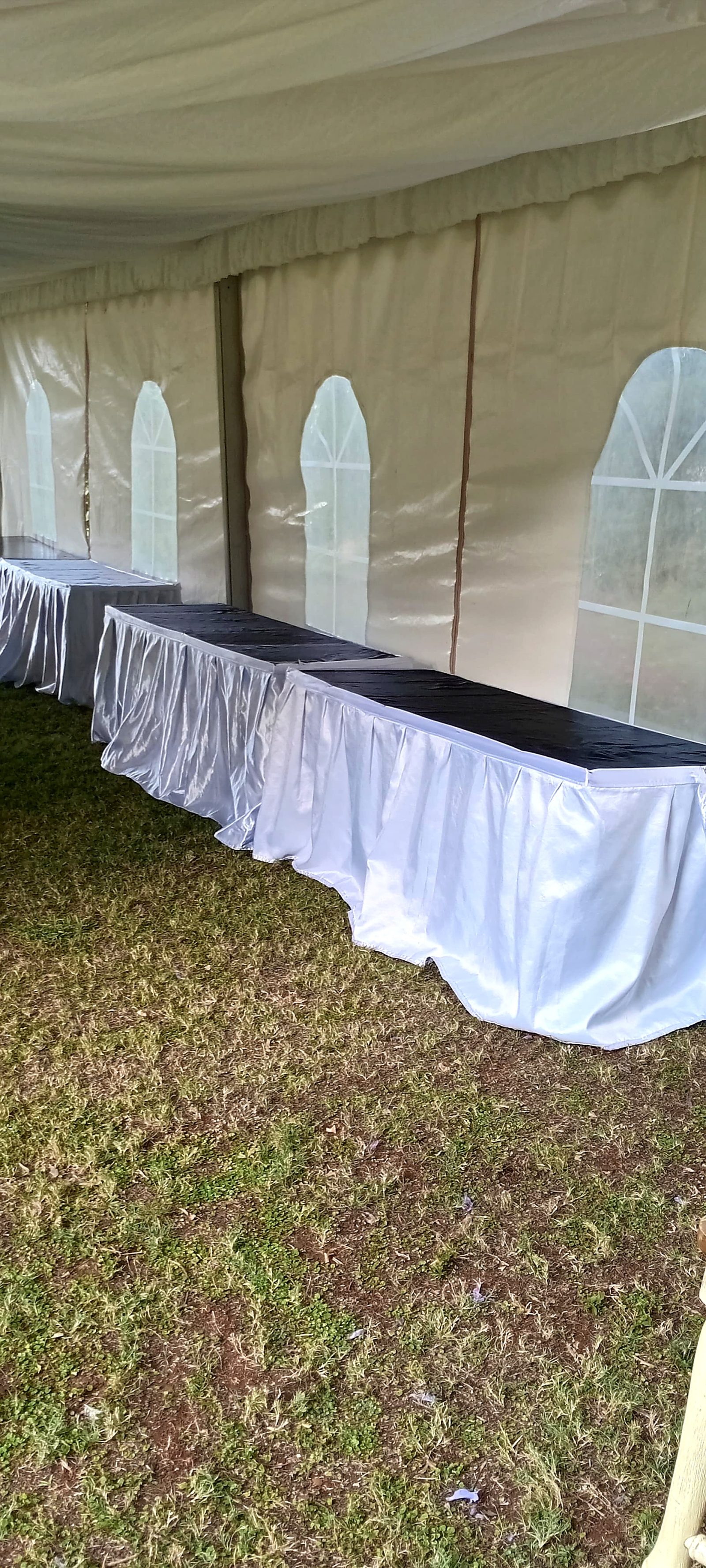 Food/Buffet Serving Table for Hire for a kids birthday party in Nairobi - view 3