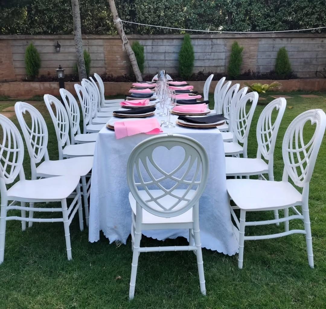 Rectangular Table (Dressed in Jacquard) for Hire for a kids birthday party in Nairobi - view 6