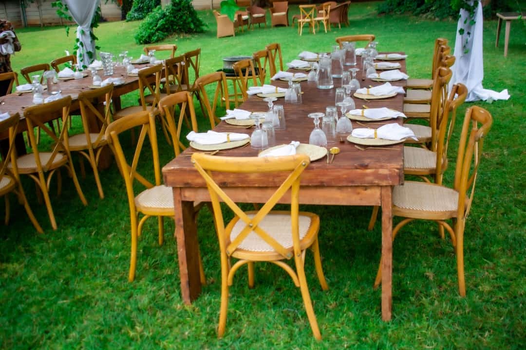 Rustic Elegant Table for Hire for a kids birthday party in Nairobi - view 5