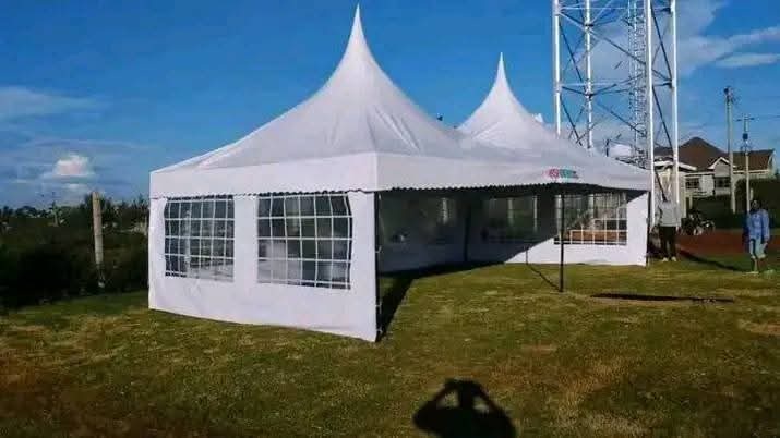 High Peak Tent 6x12m for Hire – 100 Seater shading a kids birthday party in Nairobi - view 2